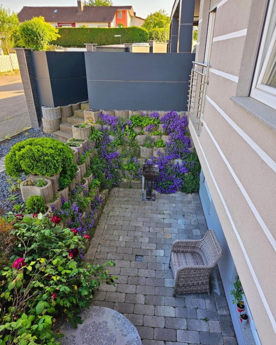 Ferienwohnung ジンスハイム エクステリア 写真