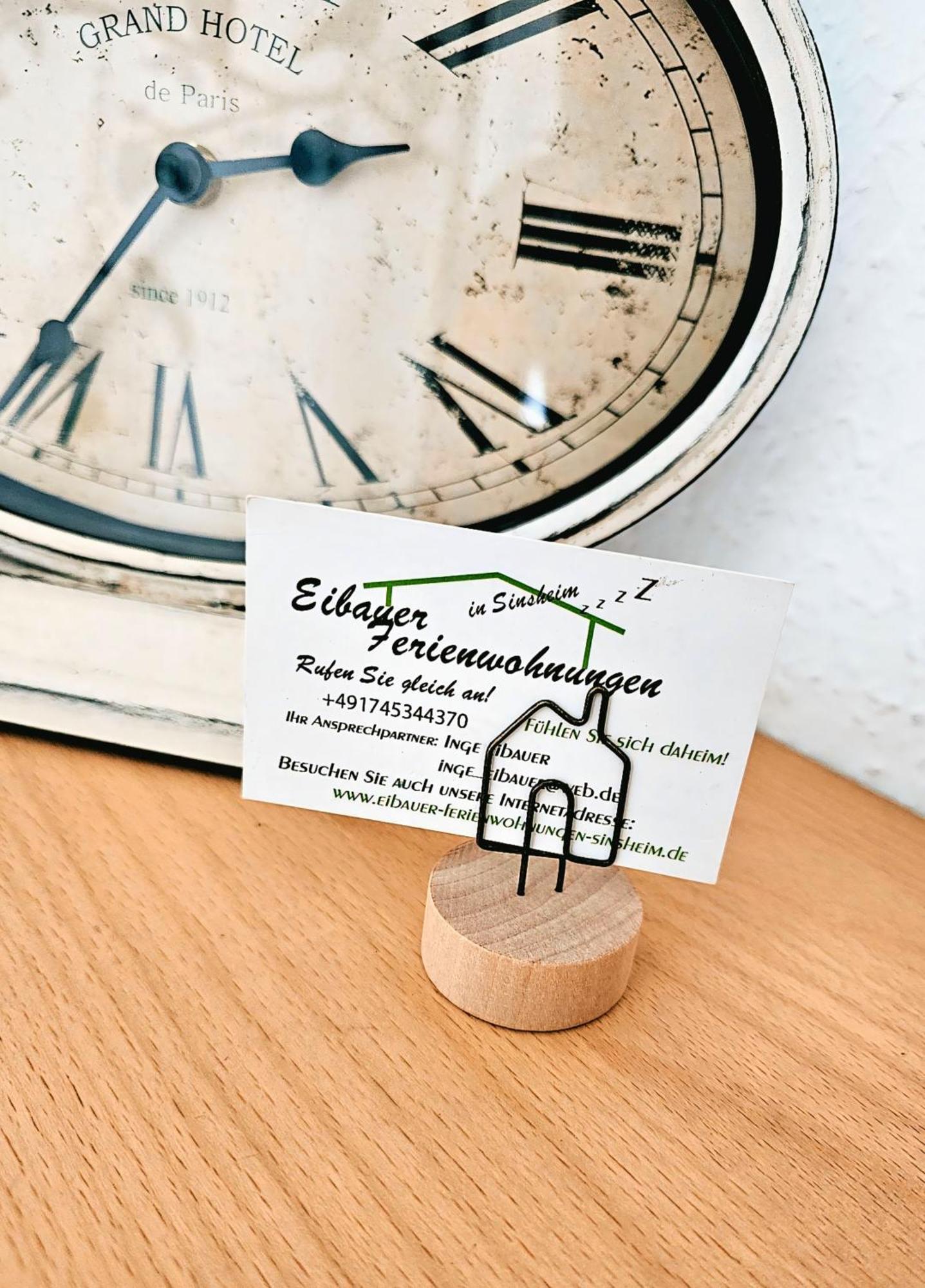 Ferienwohnung ジンスハイム エクステリア 写真